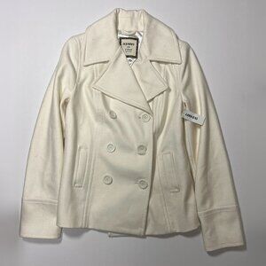 Old Navy White/Cream Peacoat